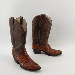 Dan Post Cowboy Boots in Brown 9D S33